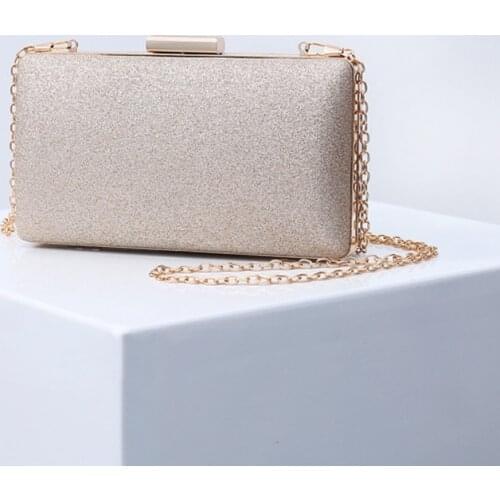Fashion Women Evening Bags Shoulder Chain Lady Party Wedding Handbags Purse Sequin Female New Bags