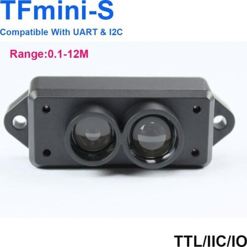 New TFmini-S Lidar Range Finder Sensor Module 0.1-12m Ranging for Pixhawk Drone UART &IIC