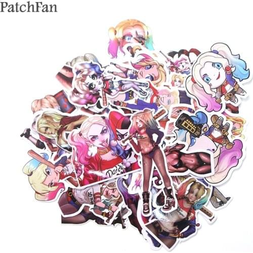 Patchfan 33pcs clown paster collection 90s decals scrapbooking Kids Toy DIY phone Motorcycle Waterproof Stickers A1750