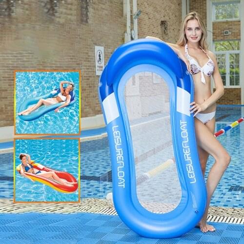 Floating Beach Matress inflatable Pool Buoy Inflatable Ring Swimming Ring Water Hammock Recliner Swimming Pool Accessories