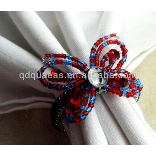 Aliexpress sold beaded wedding napkin ring