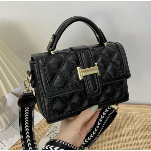 Luxury Handbags Women Bags Designer Female Leather Crossbody Shoulder Bag Sac A Main Diamond Lattice Women Messenger Bags Solid