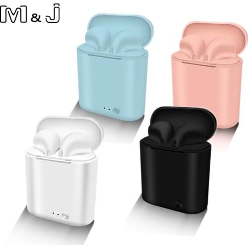 2020 i7S TWS Mini Wireless Bluetooth 5.0 Earphones Earbuds Sport Handsfree Headphones Headset With Charging Box for All Phones
