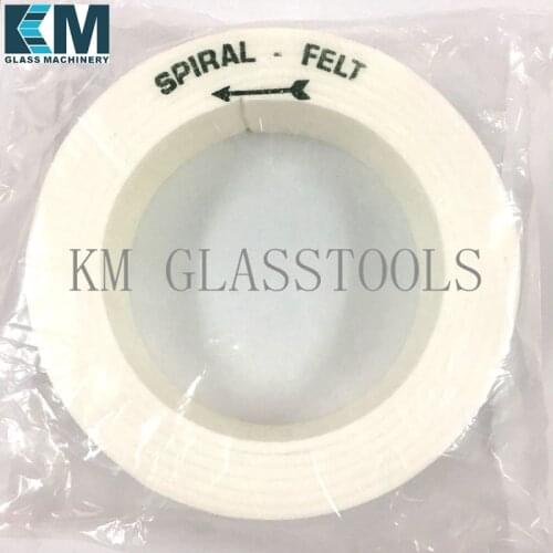 Felt Wheels,Size:150x35x105(Hole)/150x35x70(Hole)/150x40x70(Hole),For Glass Edge Final Polishing