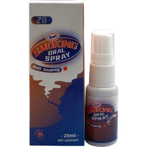 100% Natural Ingredient Anti Smoke Spray Patch Stop Quit Smoking Cessation Chinese Herbal Medical Health Care