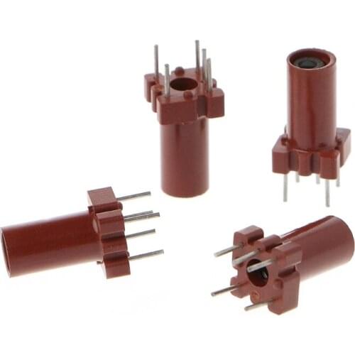 20 Pcs Adjustable Inductor Shell Skeleton Empty Ferrite Core No Inductor Coil 25-100MHZ Inductors Integrated Circuits