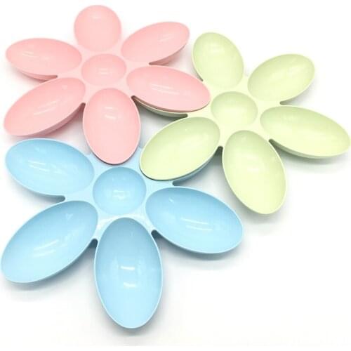 6 In 1 Dog Bowl Puppy Slow Feeder Dog Bowl Cat Water Bottle Flower Shape Cat Water Feeding Bowl Healthy Diet Dish Pet Supplies