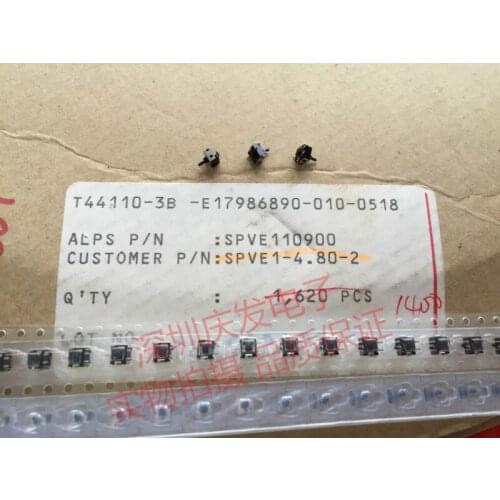 ALPS SPVE110900 Japan Small One-way Movement Detection Switch Micro-actuator Reset with Column