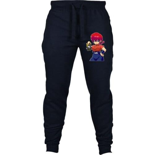 Anime Ranma pants Cartoon Casual Womens Drawstring Totoro Cosplay Joggers Fashion Streetwear Sweatpants
