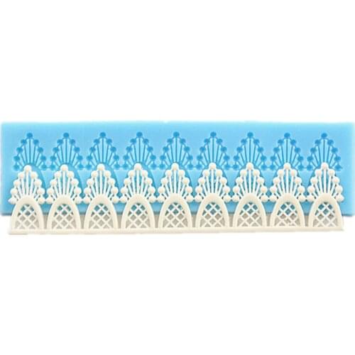 Flower lace mat DIY Silicone Mold For Baking Cake Decorating tools baking bakeware mould silicone mat fondant cake Tools M888