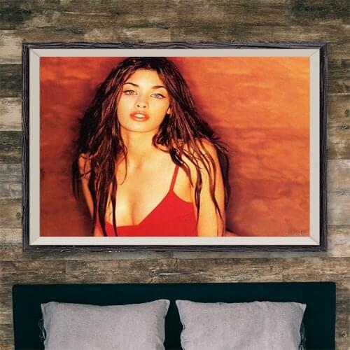 E440 Megan Ewing Sexy Model Movie Star Wall Silk Cloth Poster Art Home Decoration Gift