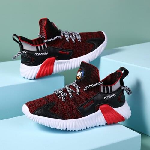 New Fashion Kids Sneakers Mesh Lightweight Running Shoes for Girls Boys Children Sports Ultra Breathable Non-slip Outsole Unisex