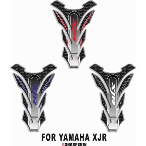 Motorcycle 3D fuel tank pad sticker protective decorative decals For YAMAHA XJR Universal Stickers xjr 1300 1200 400 xjr1300
