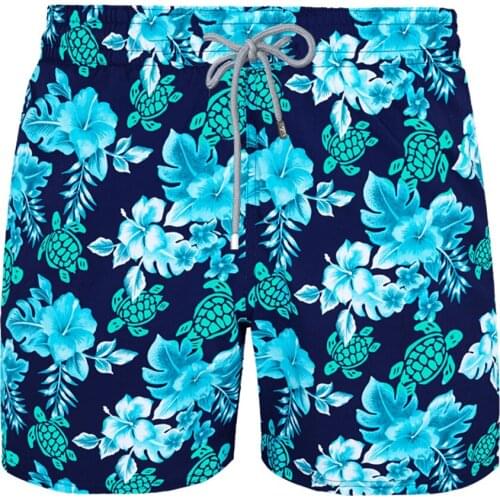 Vilebre MEN SWIMWEAR HERRINGBONES TURTLES Newest Summer Casual Shorts Men Fashion Style Mens Shorts bermuda beach Shorts quin577