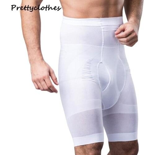 New Mens High Waist Underwear Body Shaping Fitness Men Slimming Bodyshapers Mens Shapewear Fashion Tight Breathable Slim