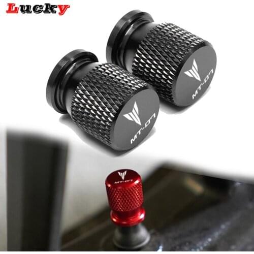 Latest For YAMAHA MT-07 MT07 mt 07 All Year 2017 2018 2019 2020 Motorcycle CNC Wheel Tire Valve Air Port stem caps Accessories