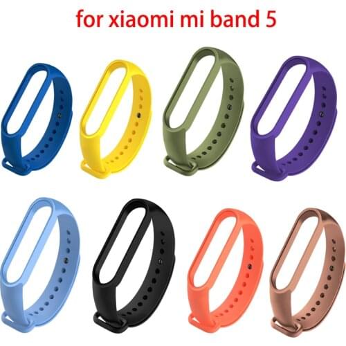 Wrist Strap For Xiaomi Mi Band 5 Bracelet MiBand 5 Straps Smart Accessories Bracelets Correa Pulseira My Band5 NFC