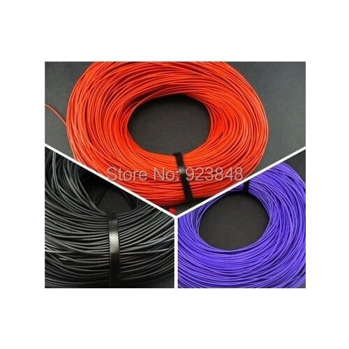TPE stereo Bulk Cable signal line Black/Red 10meters