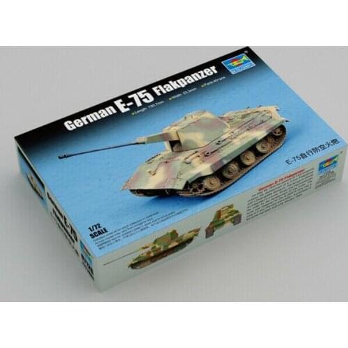 Trumpeter 1/72 07126 German E-75 Flakpanzer Military Plastic Assembly Model Kits
