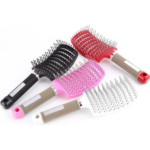 Brushy Hairbrush Women Wet Comb Hair Brush Professional Tools Comb Hairdresser Hairdressing Brush for Hair Massage Hair Brush