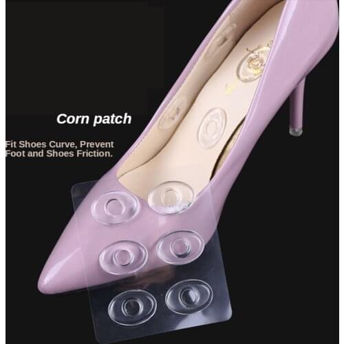 1Piece Transparent Silica Gel High Heels Invisible Cushions Protector Patch Foot Corn Pad Prevent Friction Massage Health Care