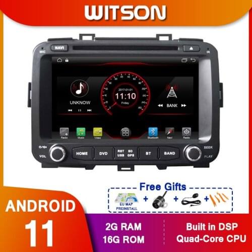 WITSON Car Multimedia Player Stereo GPS DVD Radio Navigation Android Screen Android 11 For KIA CARENS
