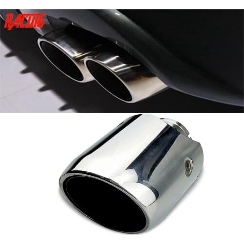 Car exhaust pipe modified high-quality stainless steel double-layer design large-diameter 110mm outlet exhaust pipe tail nozzle