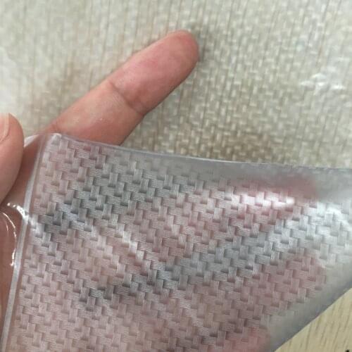 Free shipping 0.5mX2m/10m silver and transparent carbon fiber water transfer printing CSTY056-1 hydrographics film for car