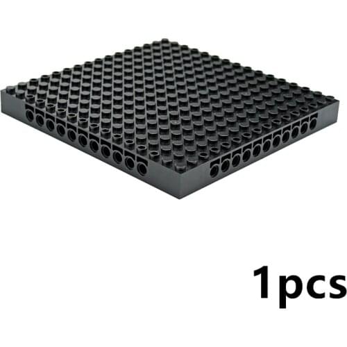 Assembles Particles MOC Parts Special 16x16x1 1/3 with Holes Brick Base Building Blocks Compatible with 65803 Technical DIY Toys