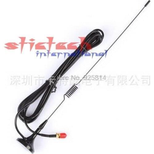 By dhl or ems 200 pieces SMA-F UHF+VHF Vehicle-mounted Antenna for UT-102UV for Ken+wood Baofeng BF-UV5R 888S