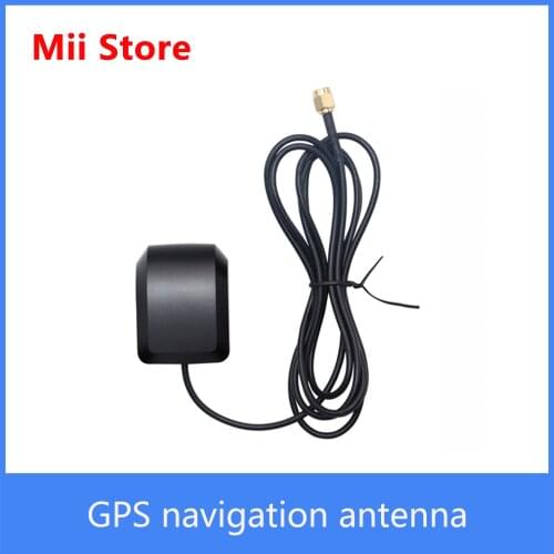 GPS car signal booster external mobile phone navigation BD satellite positioning SMA active ceramic antenna