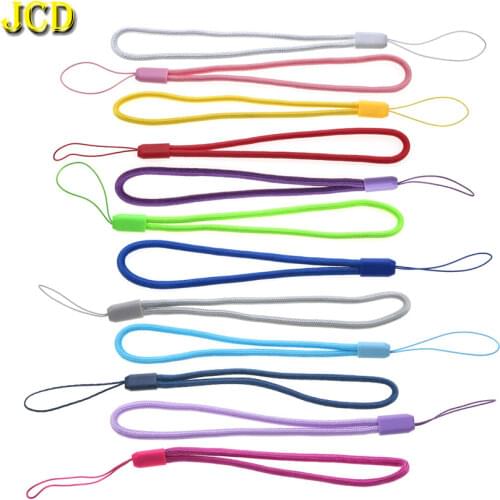 JCD 12Color Colorful Braided Lariat Lanyard Wrist Hand Rope For GB GBA GBC GBP GBA SP Hand Strap