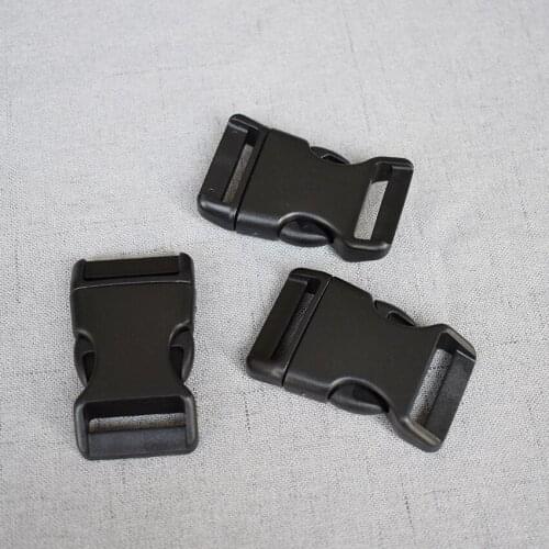 LOGO 20 Pcs 20mm 25mm Plastic release buckle Webbing Detach for Outdoor Sports Bags Students Bags Luggage Travel Accessories