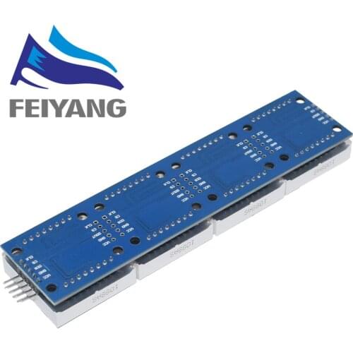 MAX7219 dot matrix module microcontroller module 4 in one display