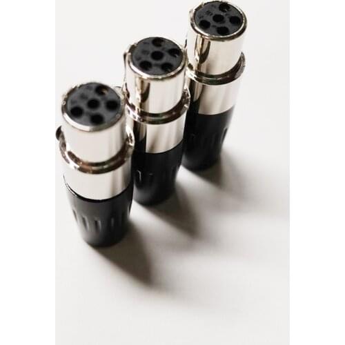 NCHTEK Mini XLR 5Pin Female Plug Audio Microphone Connector MIC Tini TA5F Adapter/Free Shipping/3PCS