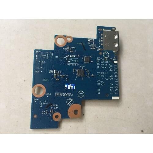 Genuine New For Lenovo IdeaPad For Yoga 11S DC IN Power Jack Card Reader Board VIUU4 NS-A121 For YOGA 11S 43504212001