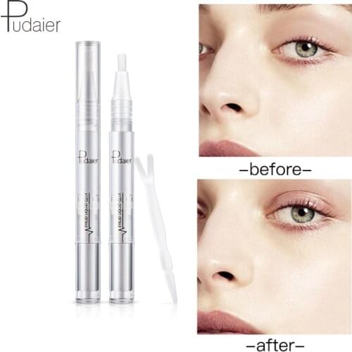 Pudaier Professional Double Fold Eyelid Styling Cream Gel for Eyelids Stickers Eyeshadow Fast Finalize the Desing Eyelid Glue