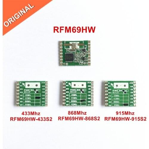 RFM69HW 120dBm 433/868/915Mhz RF Transceiver Module RFM69HW-433S2 RFM69HW-868S2 RFM69HW-915S2