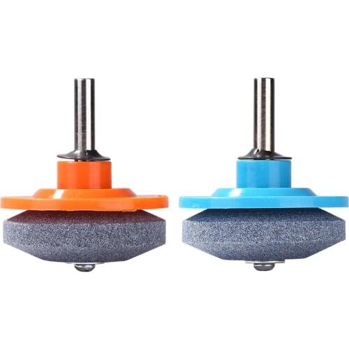 Garden Lawnmower Faster Blade Sharpening Stone Rotary Multi-function No Trough Sharp Knife Edge Lawn Mower Sharpener Tool