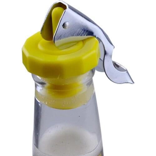 Silicone Reusable Bottle Stopper Wine Beverage Bottle Stopper for Kitchen FPing