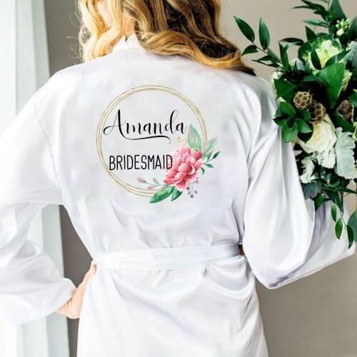 Wedding best gift Bride Robe kimono bridal party robe bridesmaid sister mother of the groom bride robes