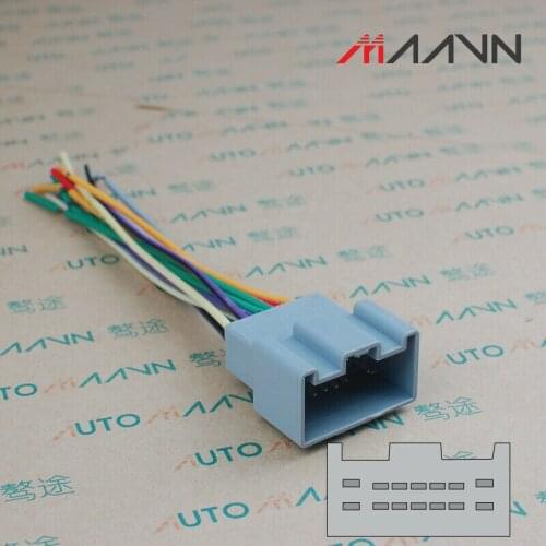 Car Stereo Radio CD DVD Wiring Harness For CHEVROLET Power Cable