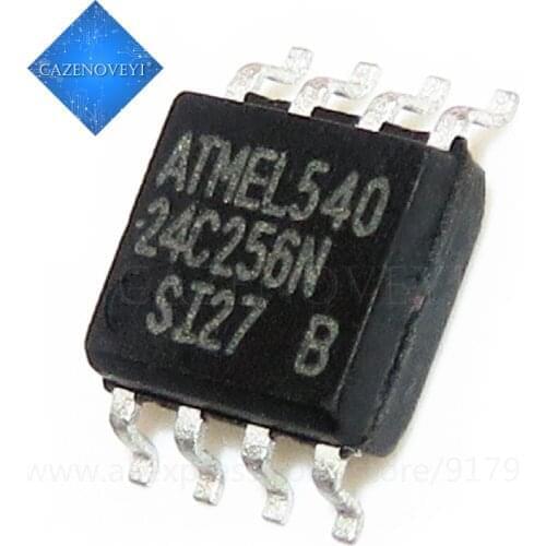 10pcs/lot AT24C256N-SU27 AT24C256N-10SU-2.7 AT24C256N AT24C256 24C256 SOP8 In Stock