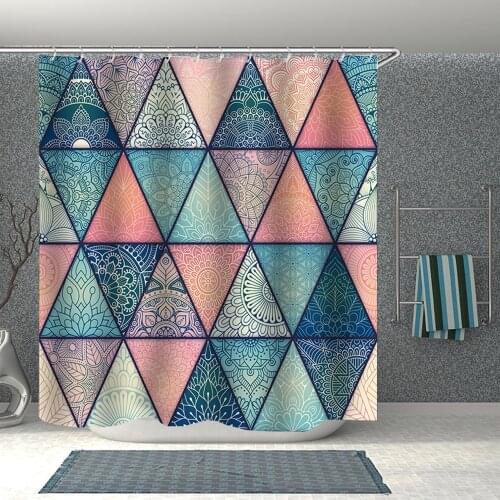 3D Print Marble Geometric Bathroom Set With Shower Curtain Waterproof Hook Bath Cartoon Kids Gift Hot Funny Rugs Luxury Fashion