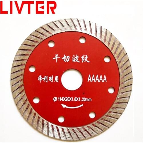 LIVTER 105mm granite masonry concrete stone diamond concrete saw blade cutting disc angle grinder crack chaser wheel wet dry use