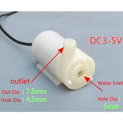 Mute Submersible Pump Water Pump DC 3V 5V For PC Cooling Water Circulation DIY