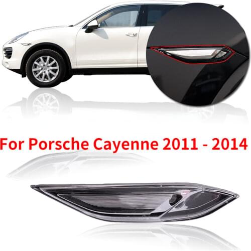 CAPQX For Porsche Cayenne 2011 2012 2013 2014 Front Side Fender Flashing Light Maker Turn Signal Light Corner turn light lamp