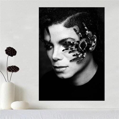 Custom canvas poster Art Michael Jackson Home Decoration poster cloth fabric wall poster print Silk Fabric Print SQ0527-8911
