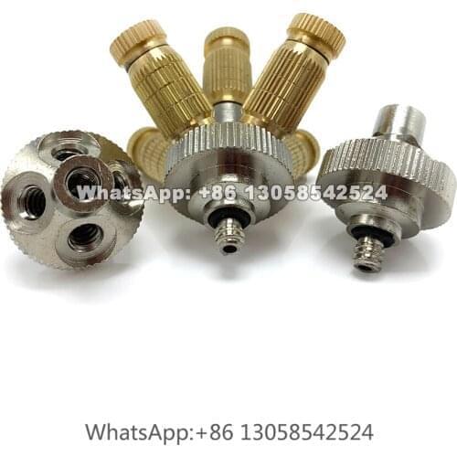 Mist Nozzle Connector, Connector for Fog Nozzle System, Cluster Header Type High Pressure Nozzle, 5-nozzle Cluster