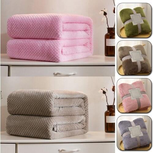 Soft Coral Thickened Pet Soft Fleece Pad Pet Blanket Bed Mat For Puppy Dog Cat Sofa Cushion Home Rug Keep Warm Sleeping Cover